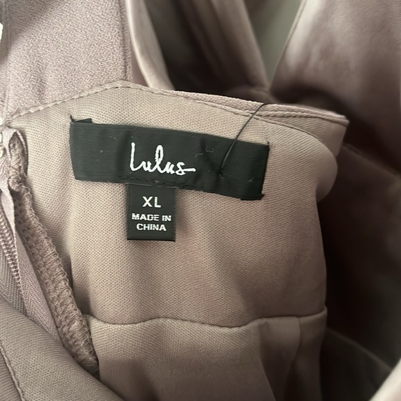 Lulu’s Perfect Opportunity Dress in Lavender/Grey - Picture 5 of 5